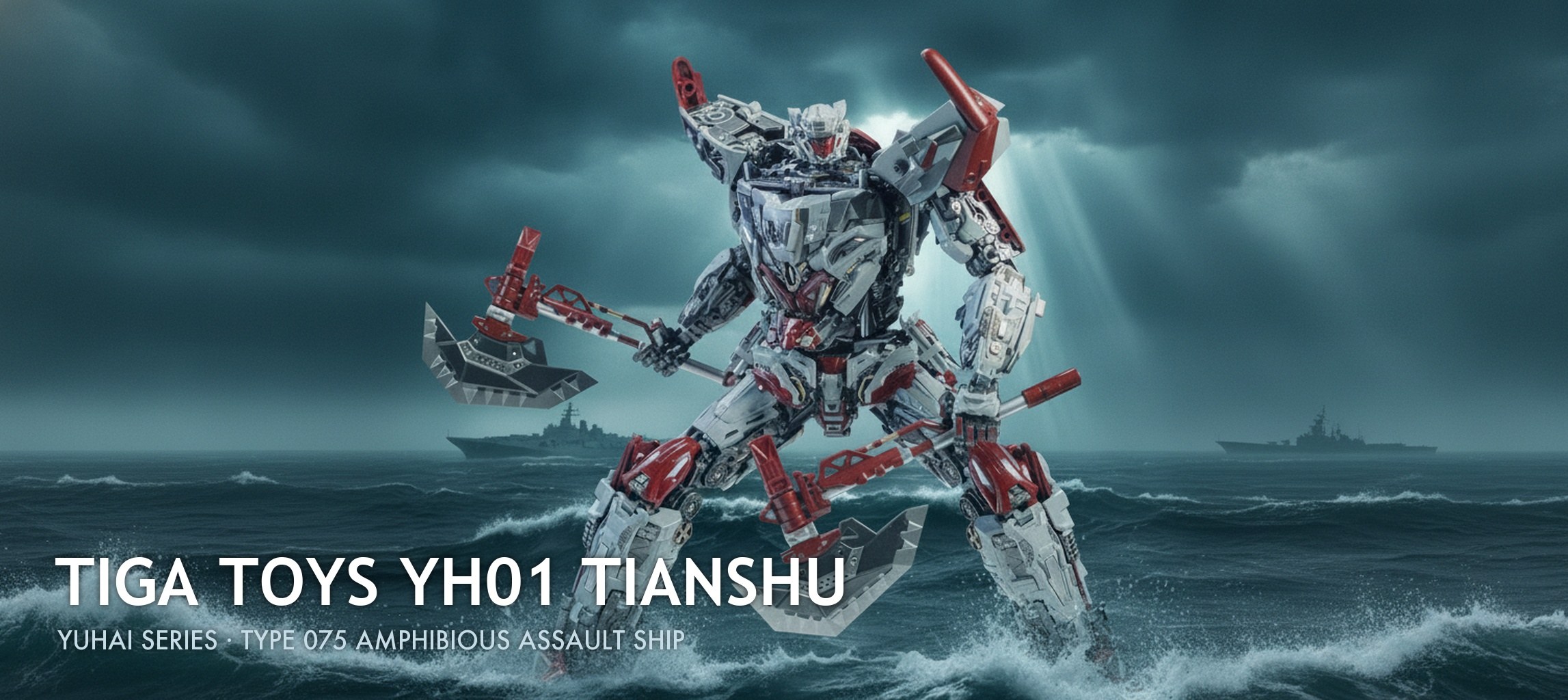 Tiga Toys YH01 Yuhai Series Type 075 Amphibious Assault Ship Tianshu
