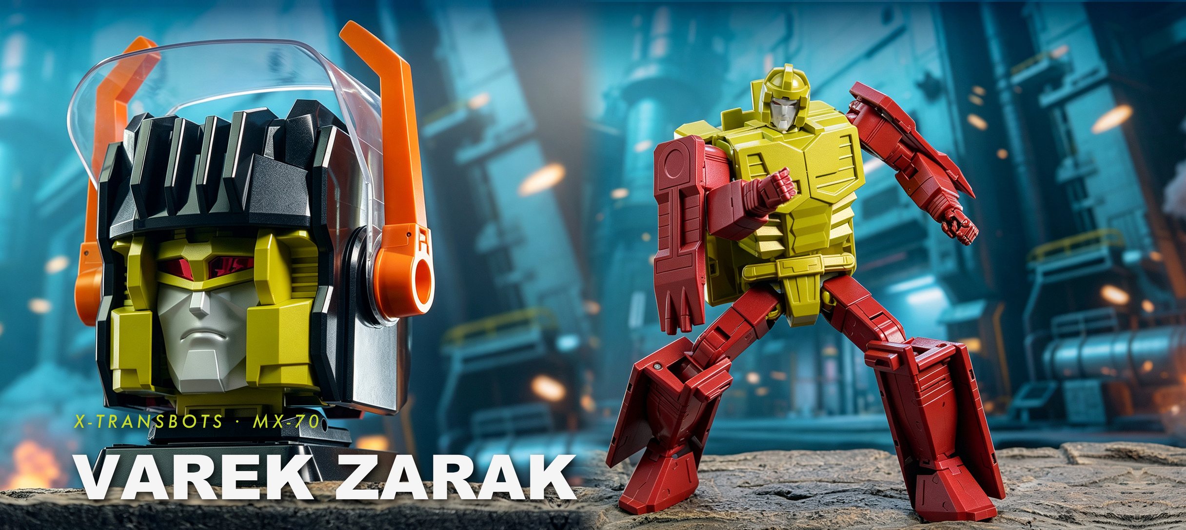 XTransbots MX-70 Varek Zarak