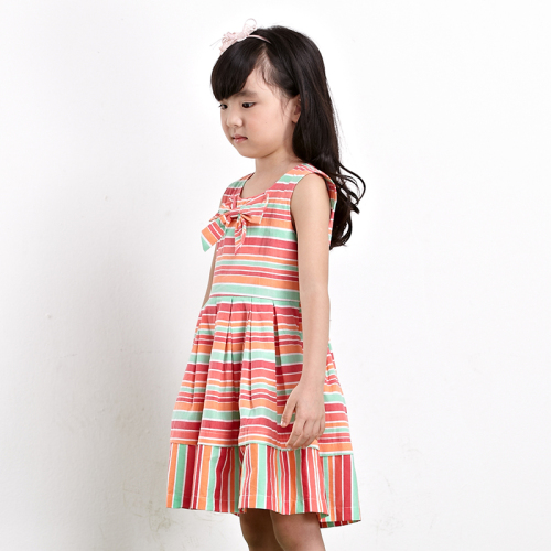 Rainbow Striped Dresses