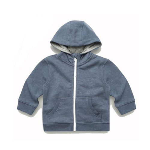 Pockets design zip up child boy hoodies french terry children clothing sweatshirt blank customized logo