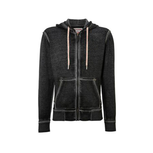 New carbon black hoodies zip up sweatshirts clothing wholesale men china supplier