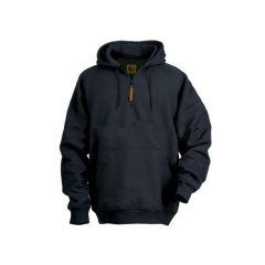 100 cotton hoodies 1 4 zip pullover sweatshirt for man china manufacturer