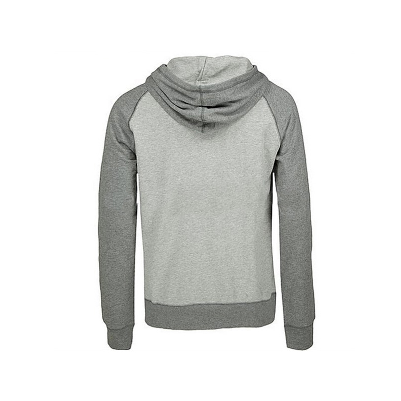 Patchwork color men clothing casual hoodies