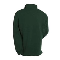 100% cotton pullover zip plain vintage sweatshirt for men china supplier