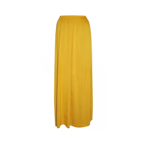 Popular unique long jersey maxi skirt