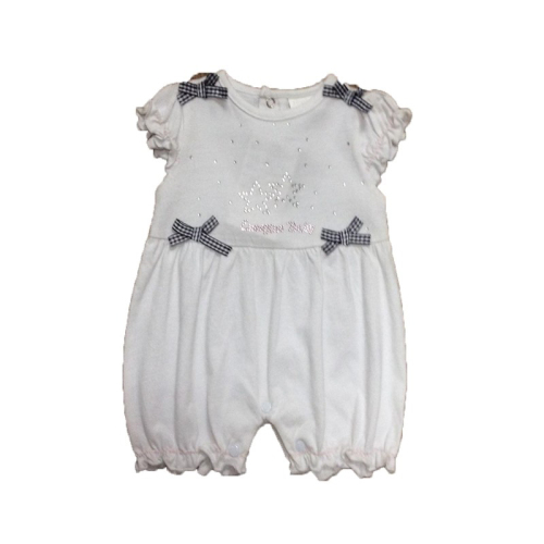 High Quality Jumpsuit Infant Clothing Plain Baby Romper for Newborn Kids