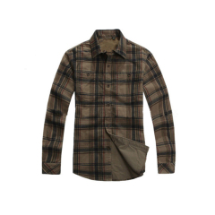 Mens wholesale button down check shirts for menswear garment