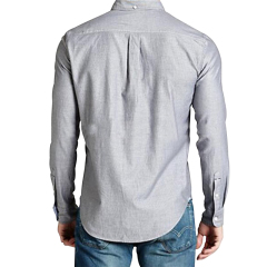 Latest design man business shirts woven blouse top custom design dress shirt