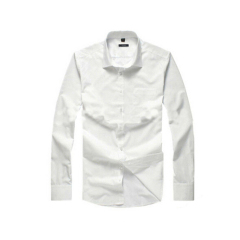 Latest high quality white men shirts ,newest casual office men shirts