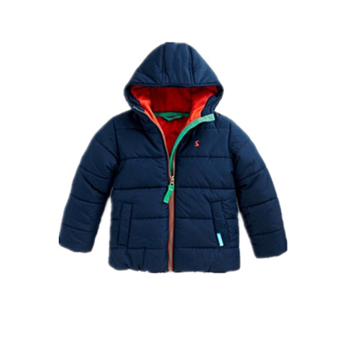 Wholesale boys orange down jacket for winter