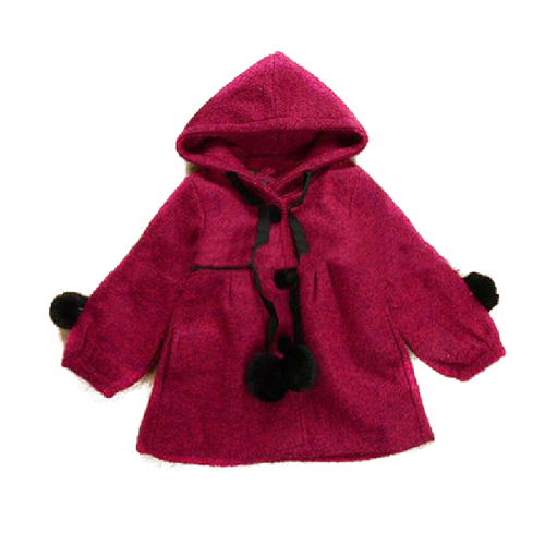 Baby clothes with korea winter coats for girls made in china