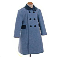 Winter long style children clothing fashion double-breasted down coat for boys