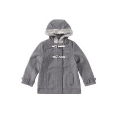 Alibaba kids wear boutique girl clothing winter coat fur hood jacket