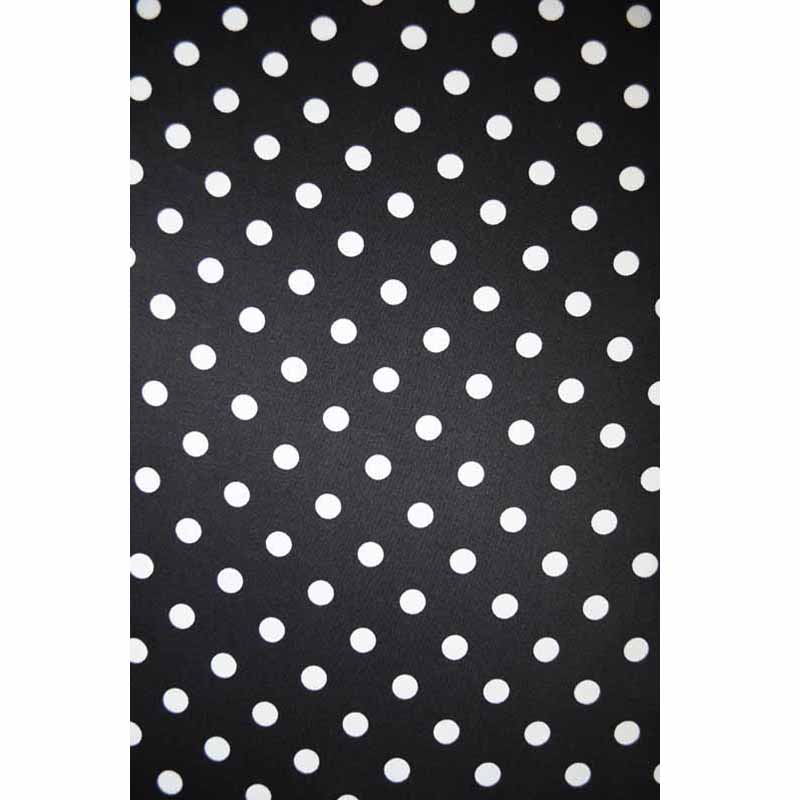 Black Polka Dots Lady Isabella Casual Vintage Clothing Dress