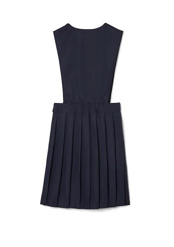 Girls Jumper Dress Primary School Uniform V-neck Design