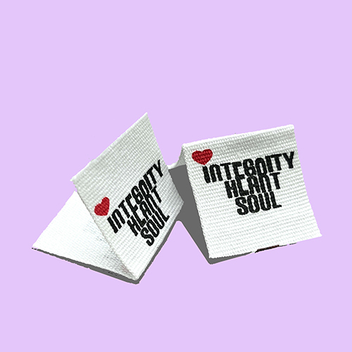 Cutom Printed Center Fold Cotton Label