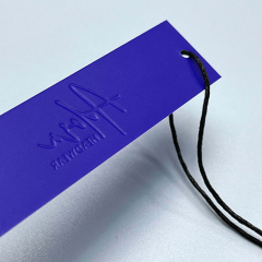 Clothing Hang Tags With Wax String