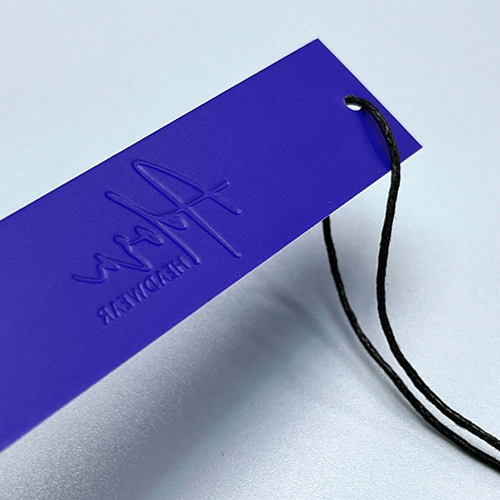 Clothing Hang Tags With Wax String