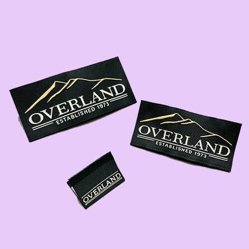 Custom Clothing Main Label And Flag Label