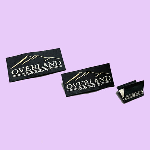 Custom Clothing Main Label And Flag Label
