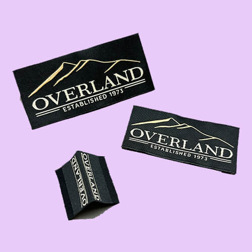 Custom Clothing Main Label And Flag Label
