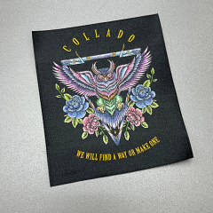 Custom High Density Woven Label For Jacket