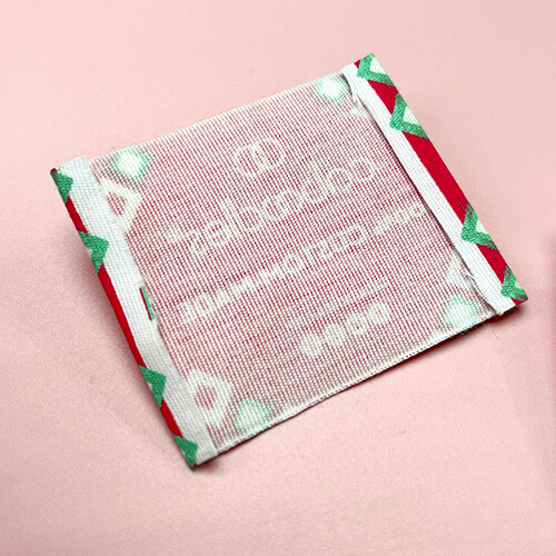 Custom Multi Color Printed Cotton Label