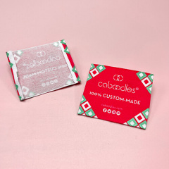 Custom Multi Color Printed Cotton Label