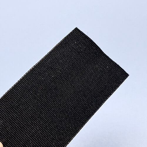 Custom 3D Embossed Printed Waxed Cotton Label