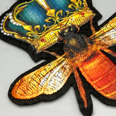 Custom embroidered Iron on letters patches