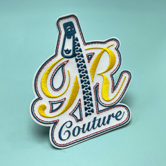 Custom Patches Embroidery With Self Adhesive Backing
