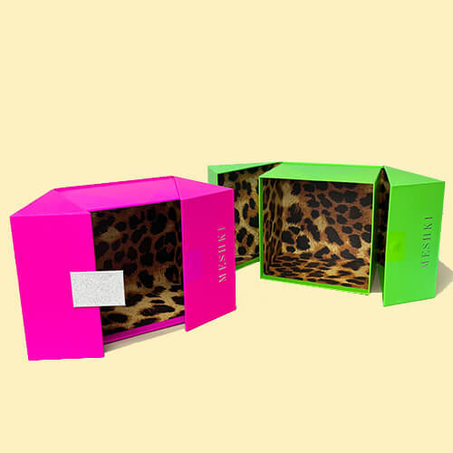 Custom Neon Color Magnetic Gift Packaging Box