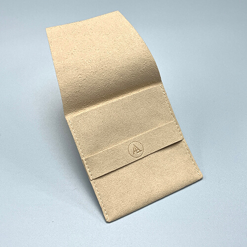 Custom Debossed Logo Envelope Pouch Bag