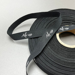 printed silk gift ribbon with custom logo