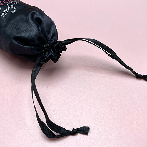 Custom Hair Extenstion Satin Pouch Bag