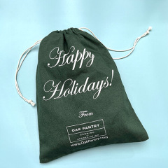 Custom Cotton Drawstring Bag For Gift