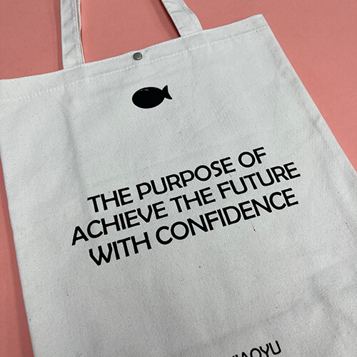 Customize Tote Bags With Snap Button Closure