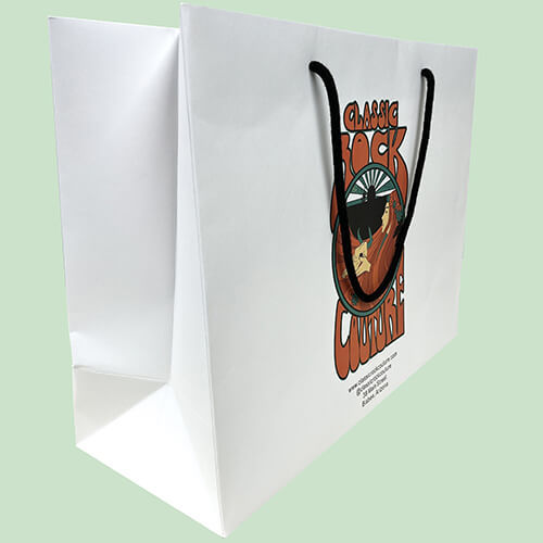 Custom Printed Paper Bag With Matt Lamination