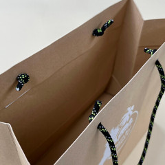 Custom Logo Kraft Paper Bag