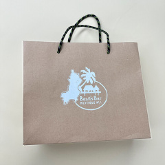 Custom Logo Kraft Paper Bag