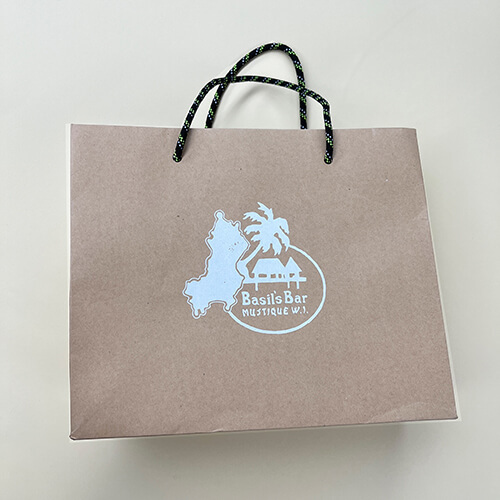 Custom Logo Kraft Paper Bag