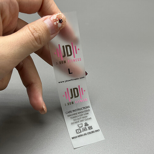 Custom Swim Wear TPU Label
