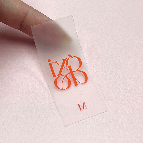 Custom TPU Size Label