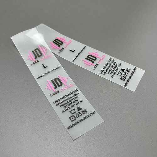 Custom Swim Wear TPU Label