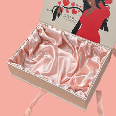 Custom Magnetic Box For Hair Extentions Packaging