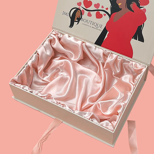 Custom Magnetic Box For Hair Extentions Packaging