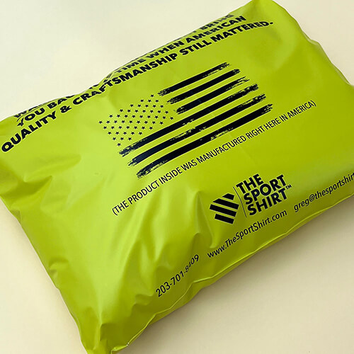 Custom Base Color Mailing Bag With Branded Logo