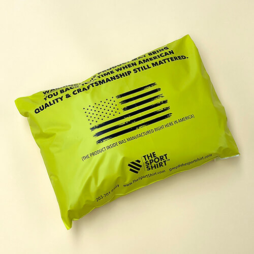 Custom Base Color Mailing Bag With Branded Logo