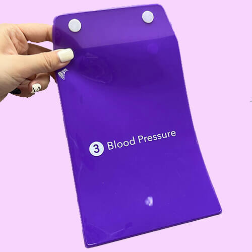 Custom Snap Button Closure PVC Bag
