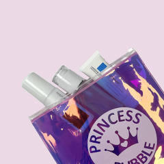 Custom Holograpic Cosmetic Packaging PVC Ziplock Bag